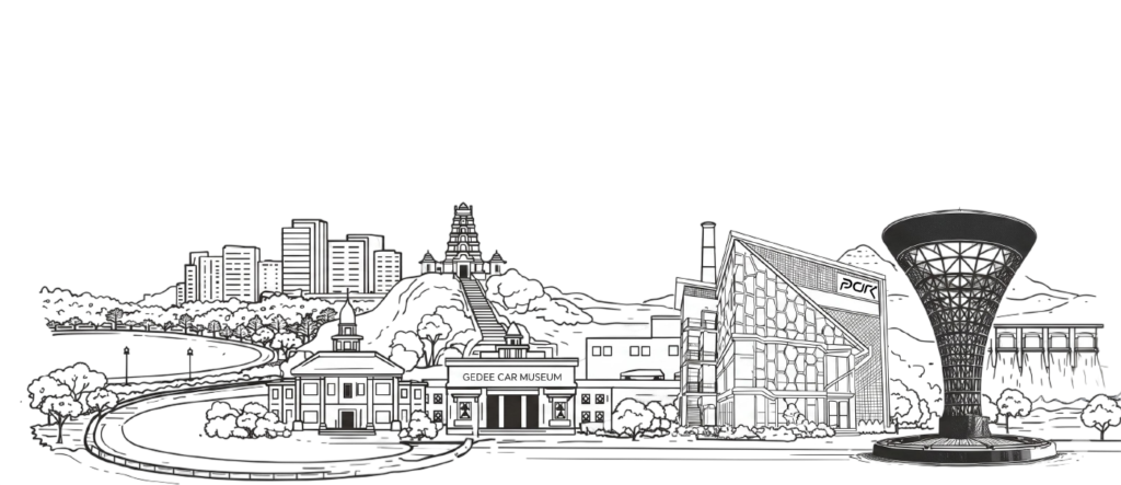 Best places in Coimbatore for travel