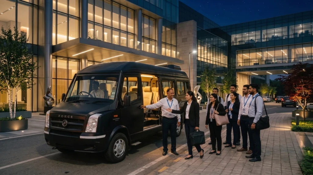 Night travel safety cab service