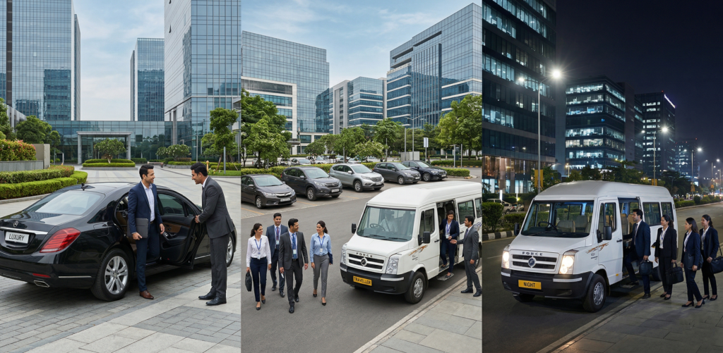 Corporate commute service benefits