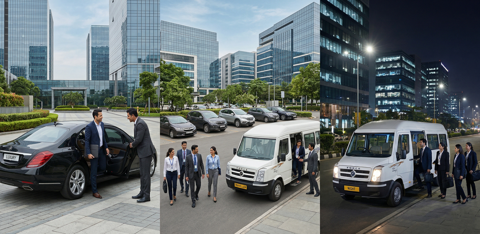 Corporate commute service benefits