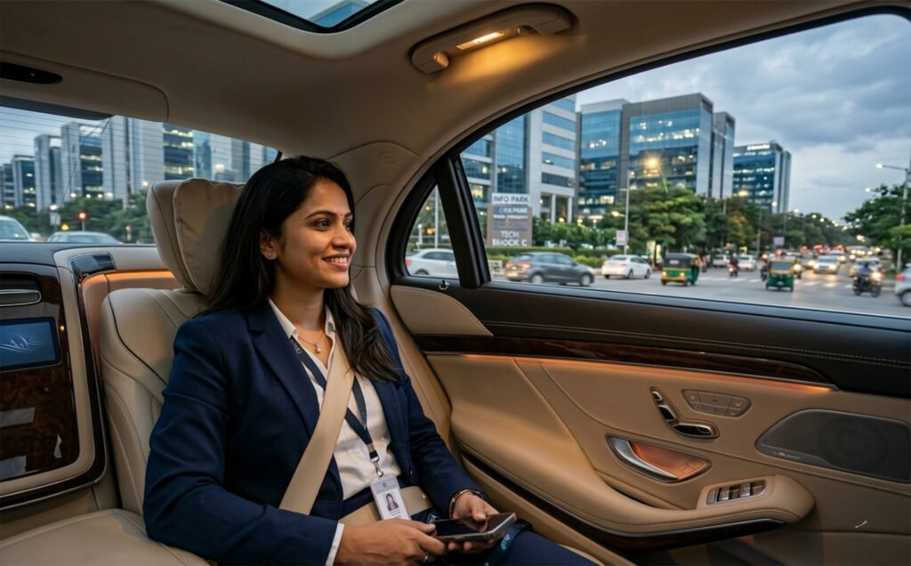 Corporate cab service