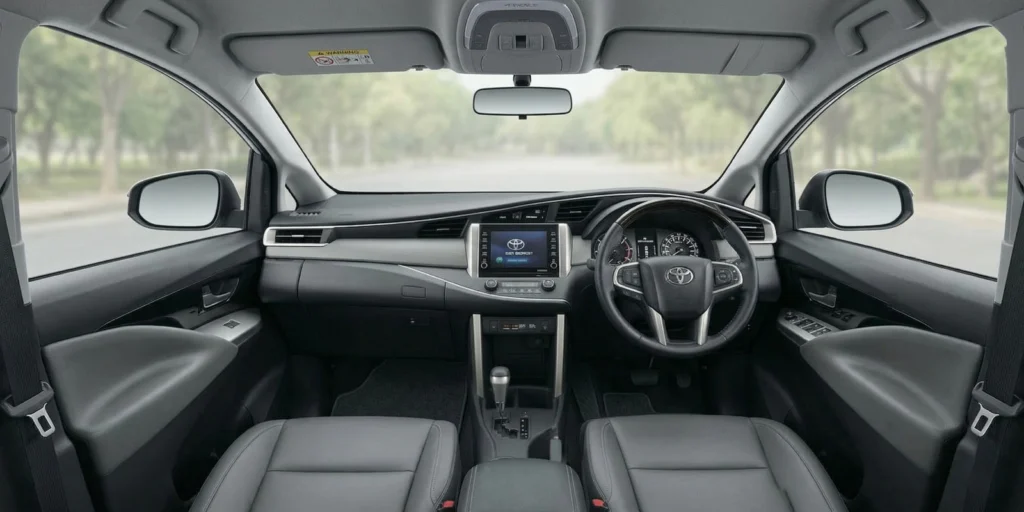 Innova Crysta dashboard view