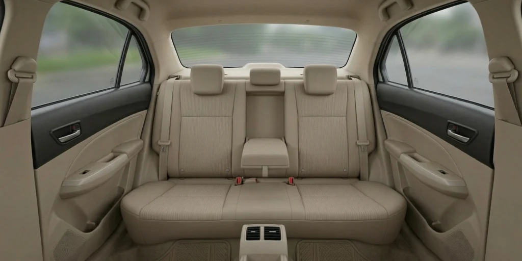 Dzire Backseat View