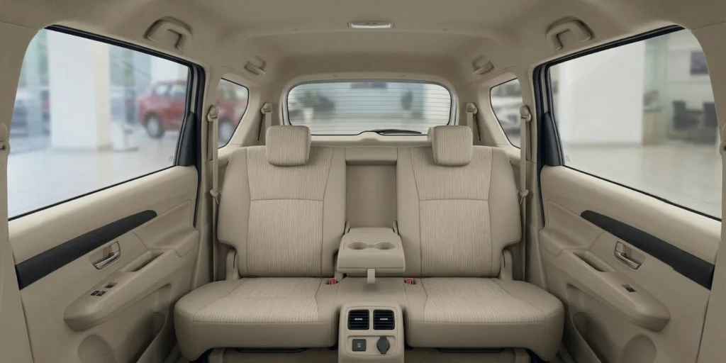 Ertiga Backseat View