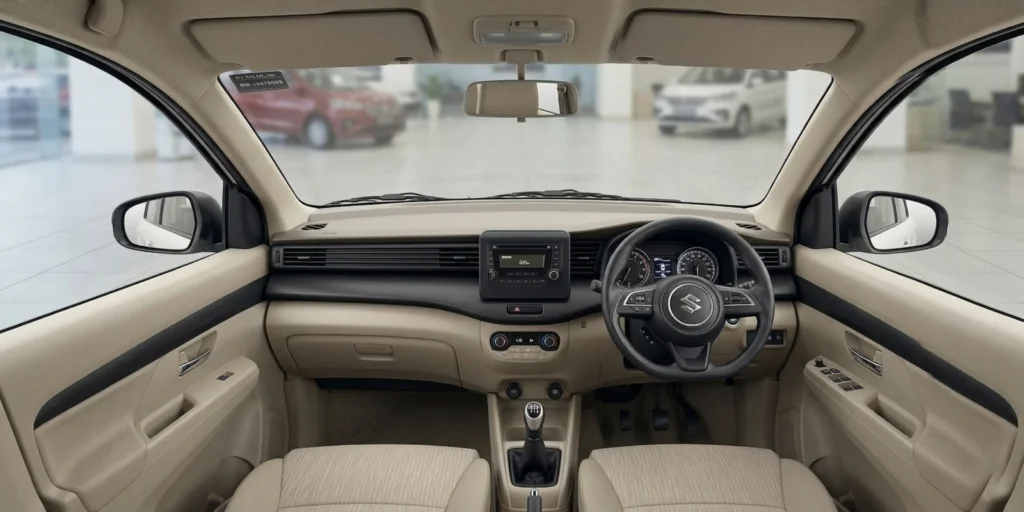 Ertiga Dasboard View