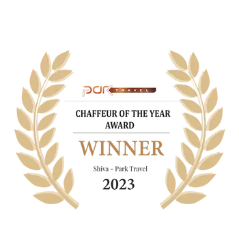 Chauffeur excellence award 2023 received by Park Travel