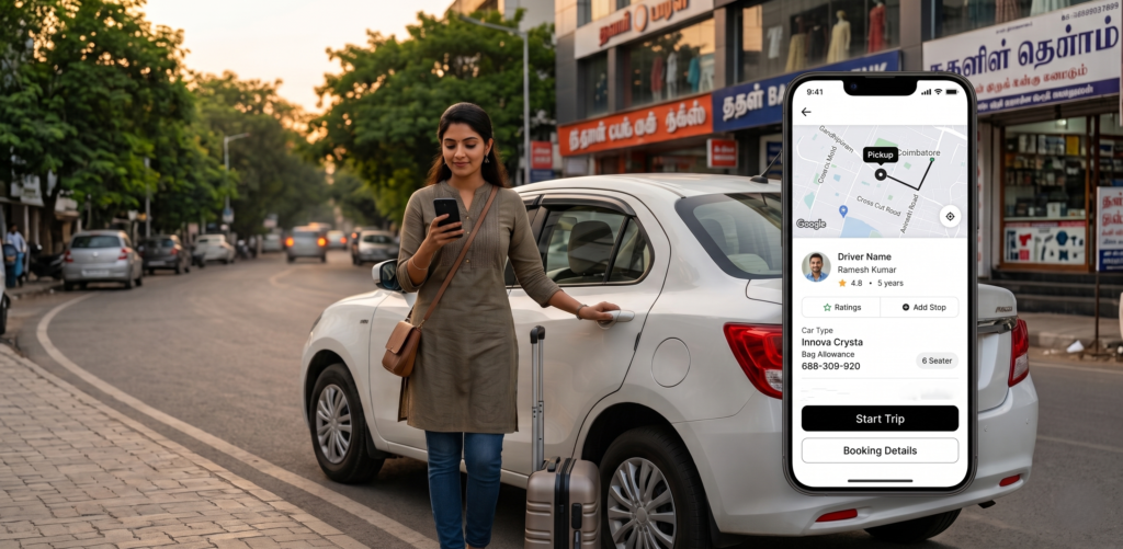 Economy cabs in Coimbatore