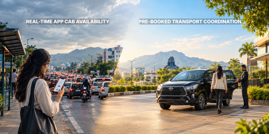 Pre-Booked Cabs in Coimbatore